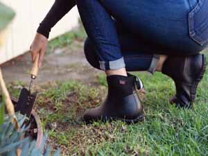 hisea boots, hisea boots for gardening, gardening boots